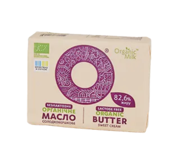 SWEET CREAM ORGANIC LACTOSE FREE BUTTER